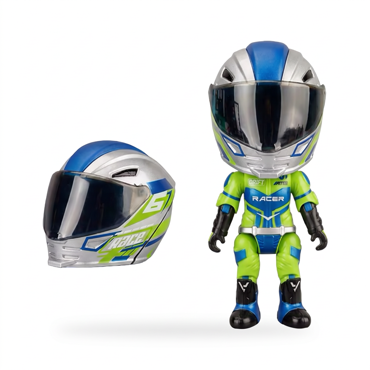 Mini Helmet That Transforms Into a Rider