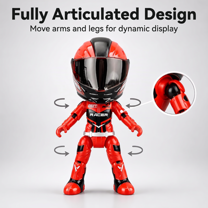Mini Helmet That Transforms Into a Rider
